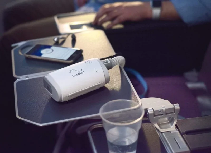 The ResMed AirMini - Whether you’re traveling or catching a nap at home, ResMed AirMini™ makes it simple to get quality CPAP therapy anywhere.